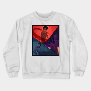 Percy Jackson Through The Books Crewneck Sweatshirt